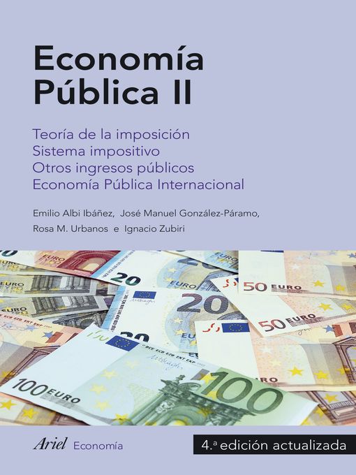 Title details for Economía Pública II by Emilio Albi - Available